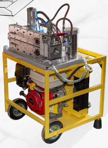 Hidro FOK — Kösmak hydraulic cable blowing machine