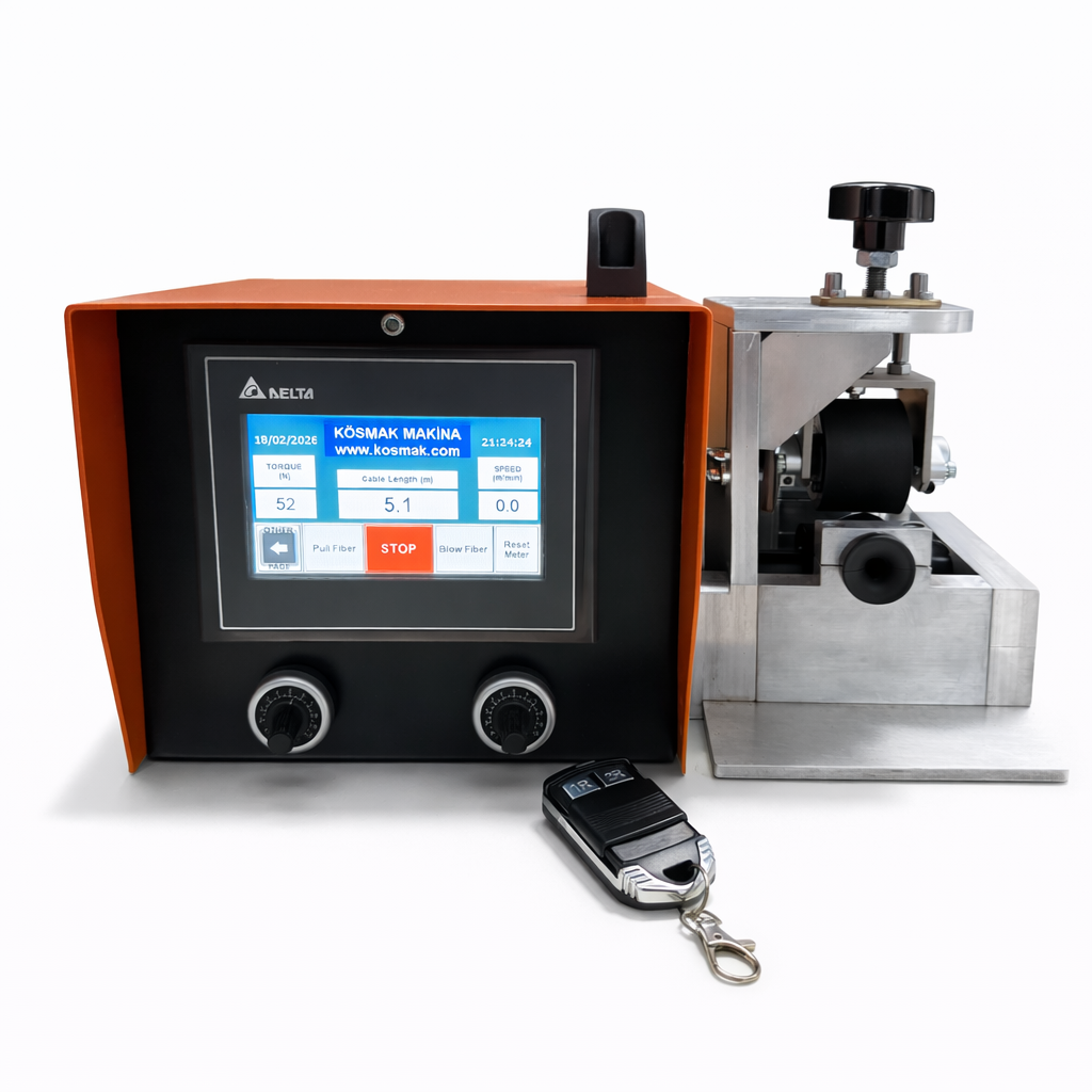 Electro FOK — Kösmak electric cable blowing machine