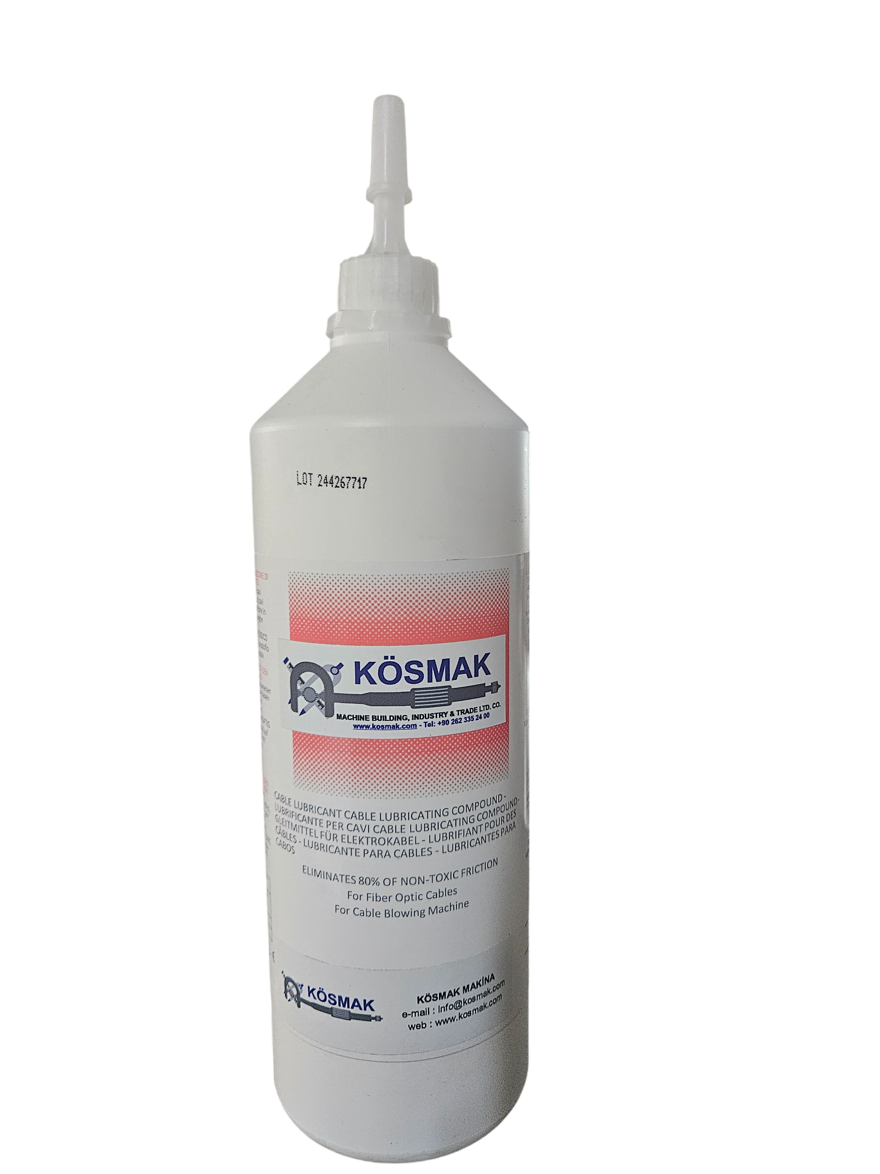 Duct Lubricant — Kösmak lubrication for cable installation