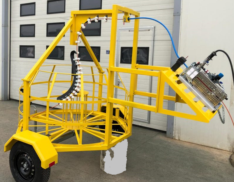 Cable Fleeter — Kösmak cable handling equipment